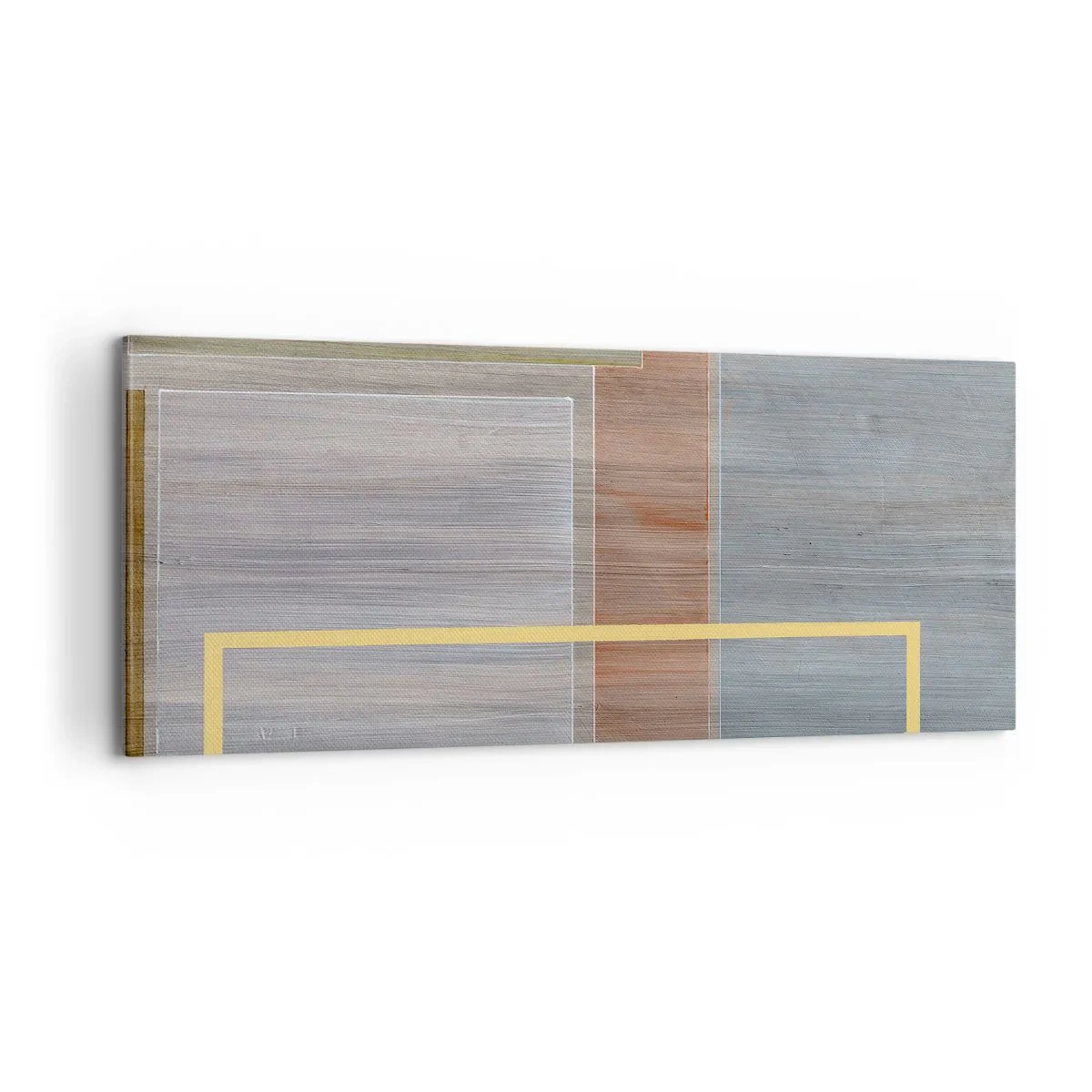Quadro em tela - Simples e calmo - 100x40 cm