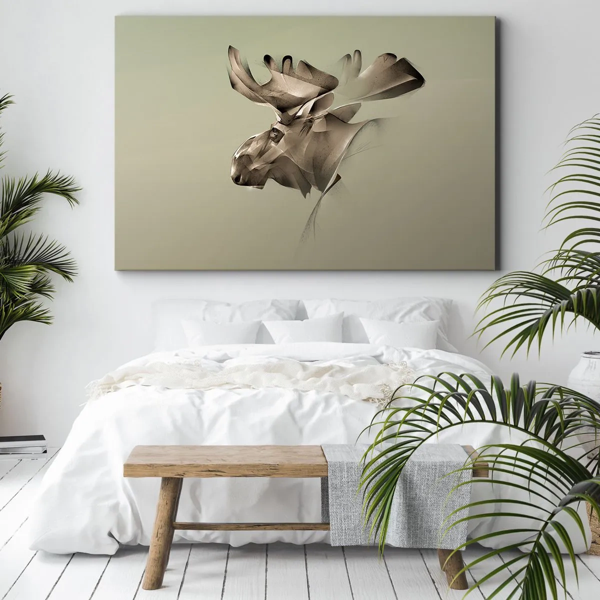 Quadro em tela - O poder suave da calma - 120x80 cm