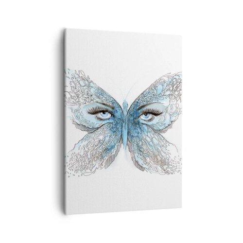 Quadro em tela - Borboleta eros - 50x70 cm