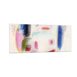 Quadro em vidro - Mais convexo do que côncavo ou plano - 100x40 cm