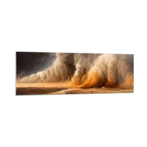 Quadro em vidro - A Ira do Deserto - 160x50 cm