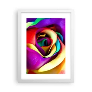 Pôster em moldura branca - É impossível - 30x40 cm