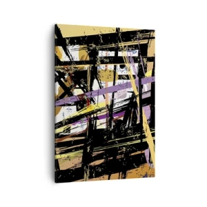Quadro em tela - Corte afiado - 50x70 cm