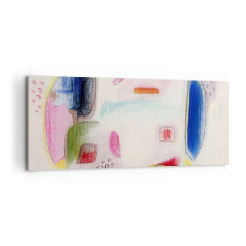 Quadro em tela - Mais convexo do que côncavo ou plano - 100x40 cm
