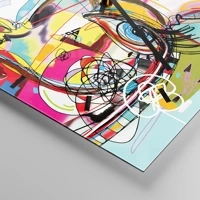 Mostrador com traços