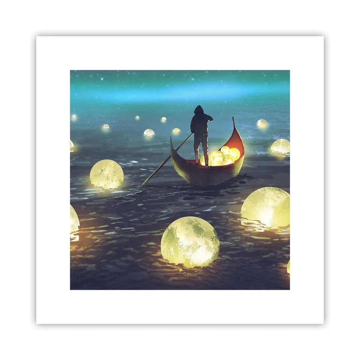 Pôster - Coisas com as quais os filósofos nunca sonharam - 30x30 cm