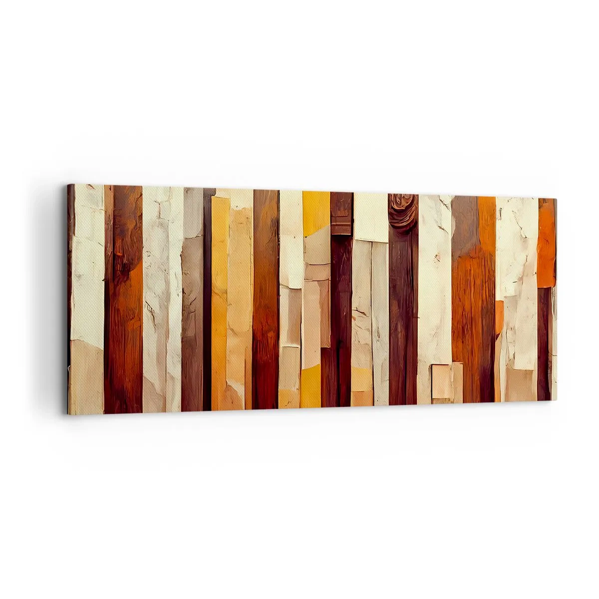 Quadro em tela - Hino das árvores da floresta - 100x40 cm