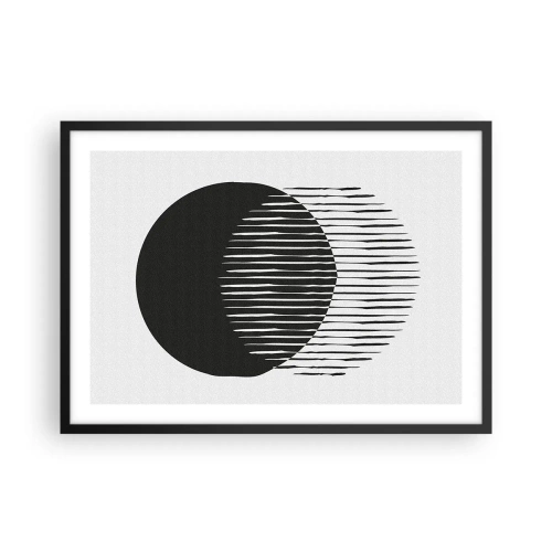 Pôster com moldura preta - Seu alter ego - 70x50 cm