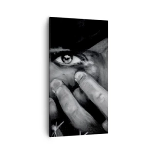 Quadro em tela - Não vou dizer quem pintou - 55x100 cm