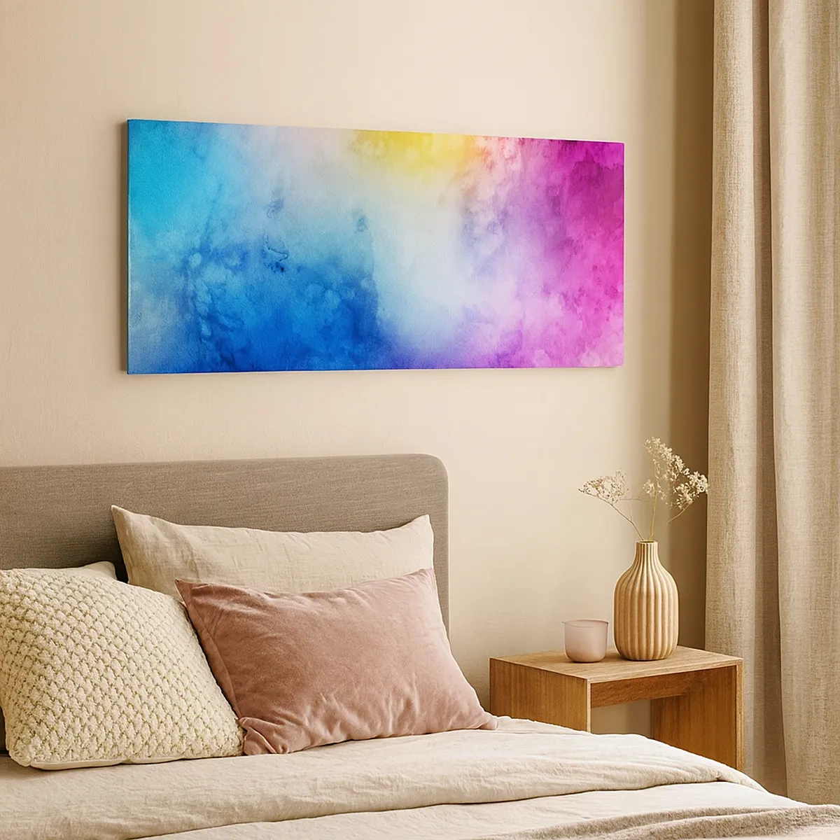 Quadro em tela - Quase no sétimo céu - 30x30 cm