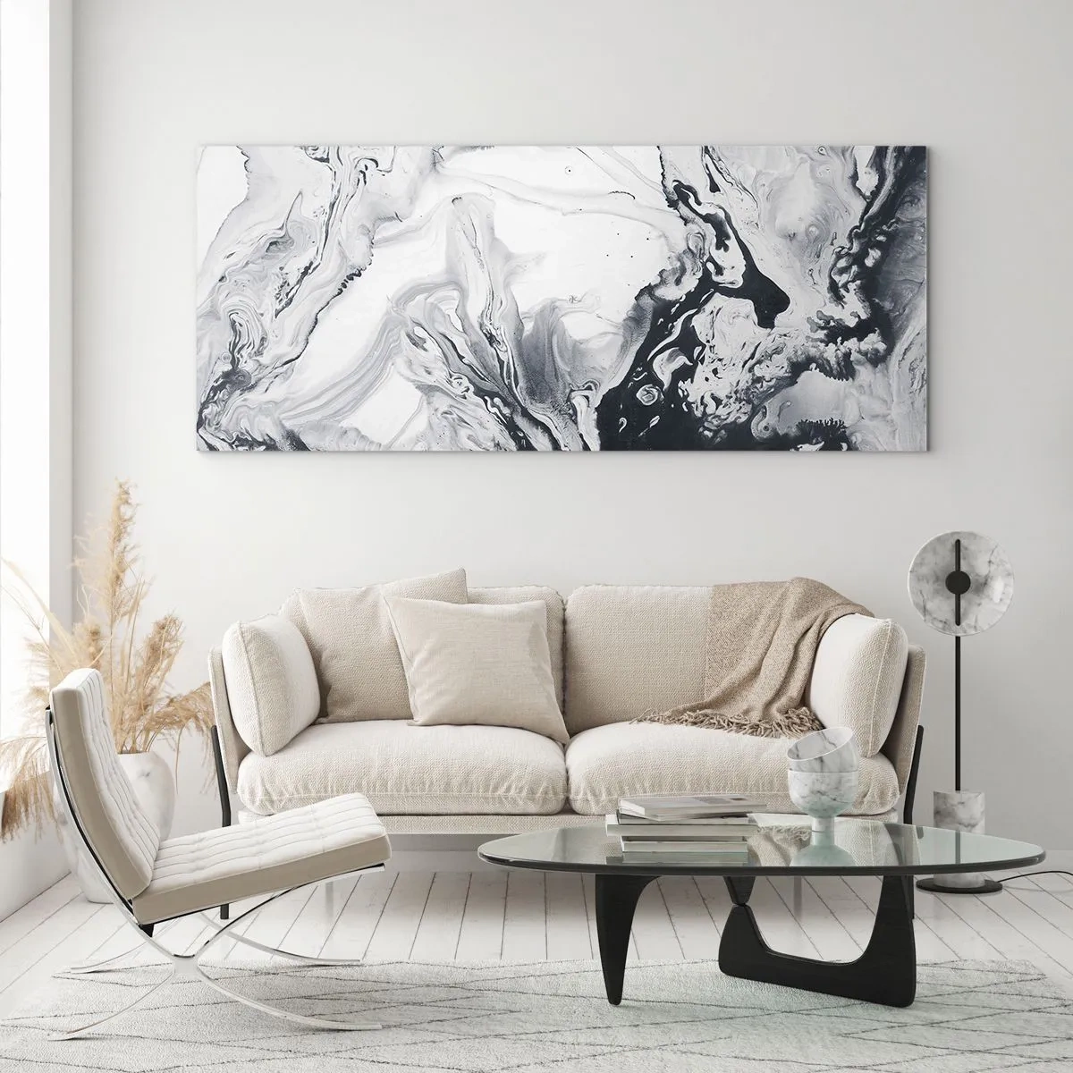 Quadro em vidro - O Interior da Terra - 120x50 cm