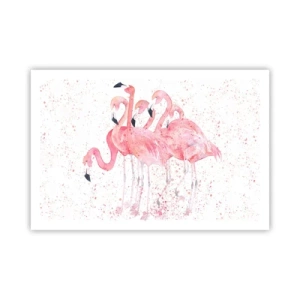 Pôster - Conjunto cor-de-rosa - 91x61 cm