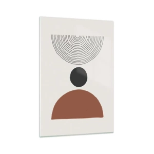 Quadro em vidro - Em destaque - 70x100 cm