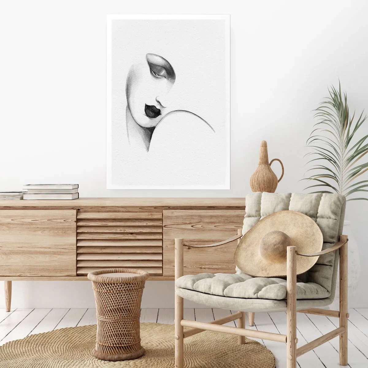 Pôster - No estilo de Łempicka - 61x91 cm