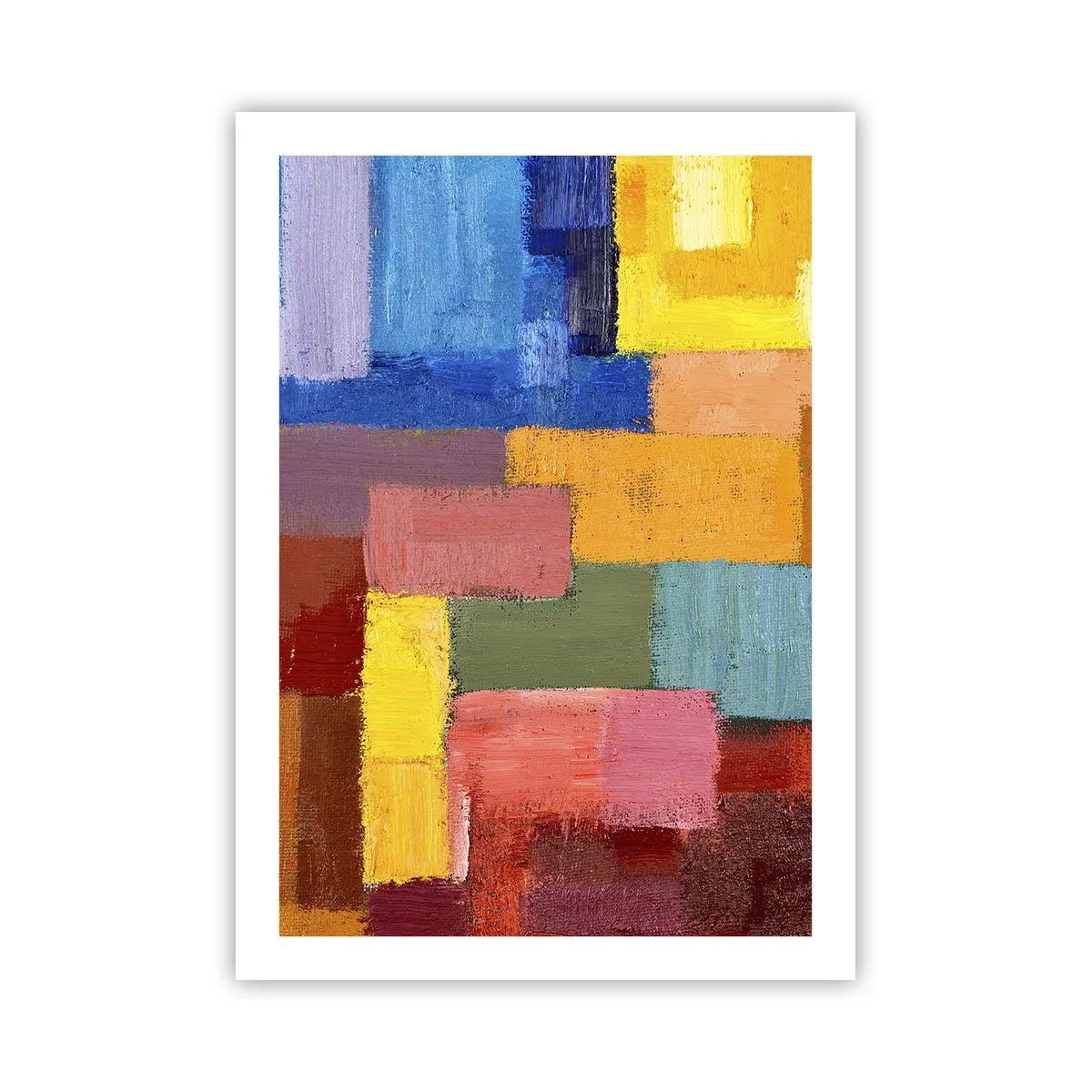 Pôster - Cada um diferente, todos coloridos - 50x70 cm