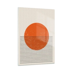 Quadro em vidro - Sempre sol - 50x70 cm