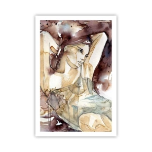 Pôster - Em lilás - 61x91 cm