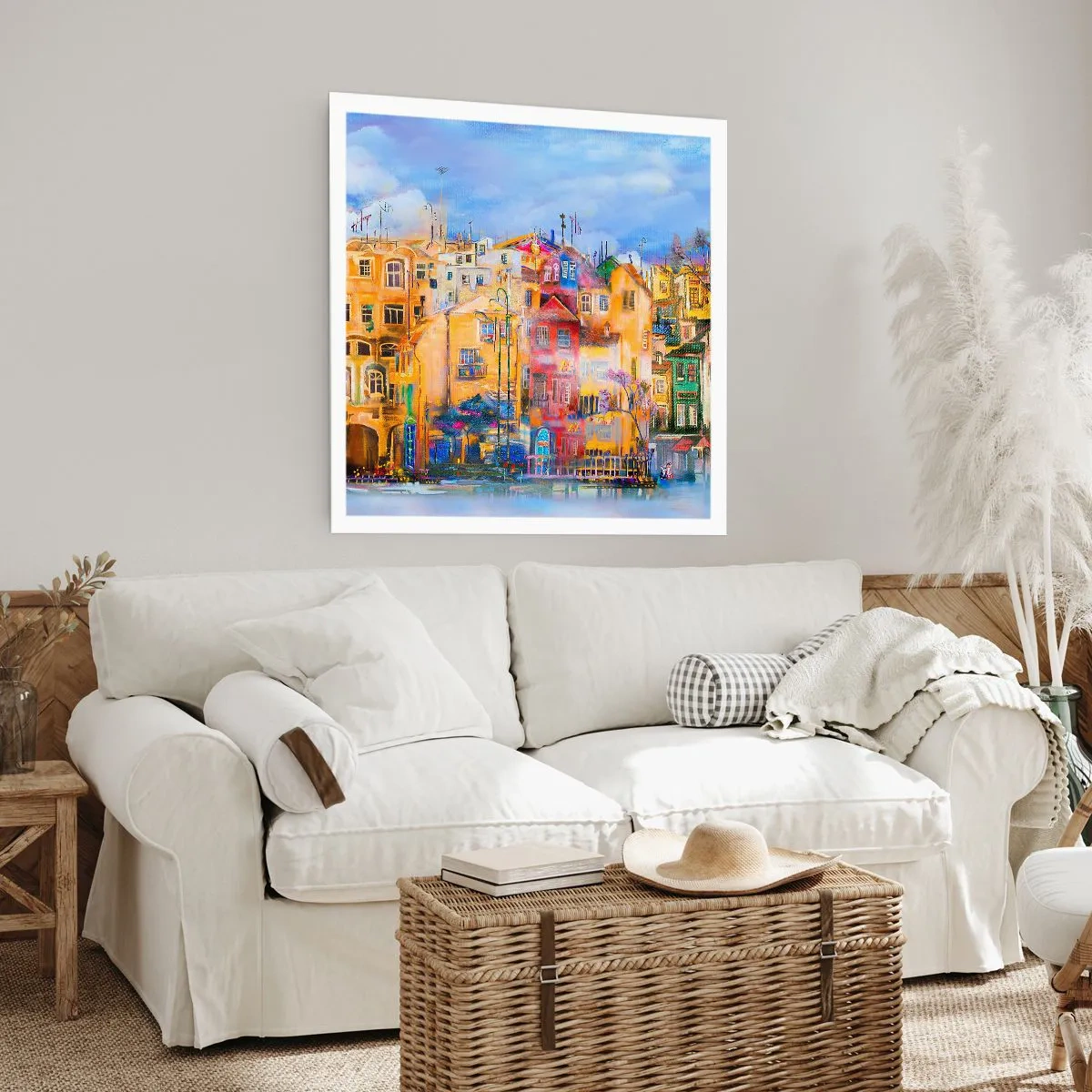 Pôster - Estamos juntos - 60x60 cm