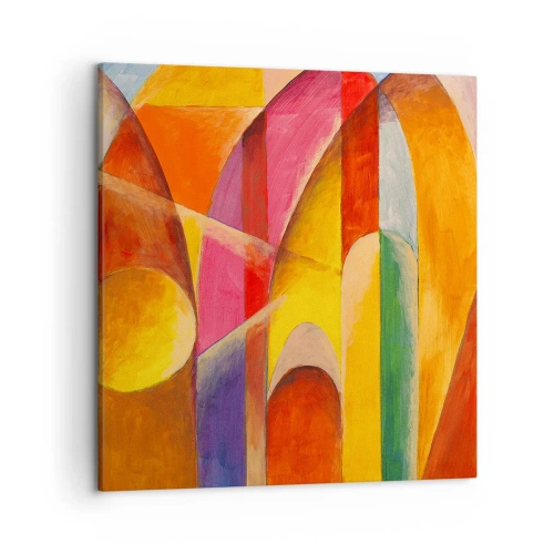 Quadro em tela - Catedral do Sol - 50x50 cm