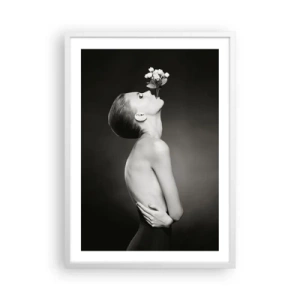 Pôster em moldura branca - Elegância excêntrica - 50x70 cm