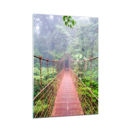Quadro em vidro - Suspenso acima das copas - 50x70 cm