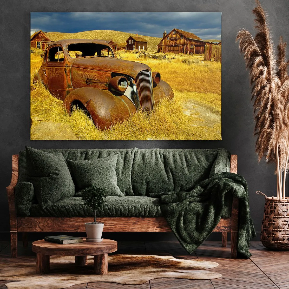 Quadro em tela - Um merecido descanso - 100x70 cm
