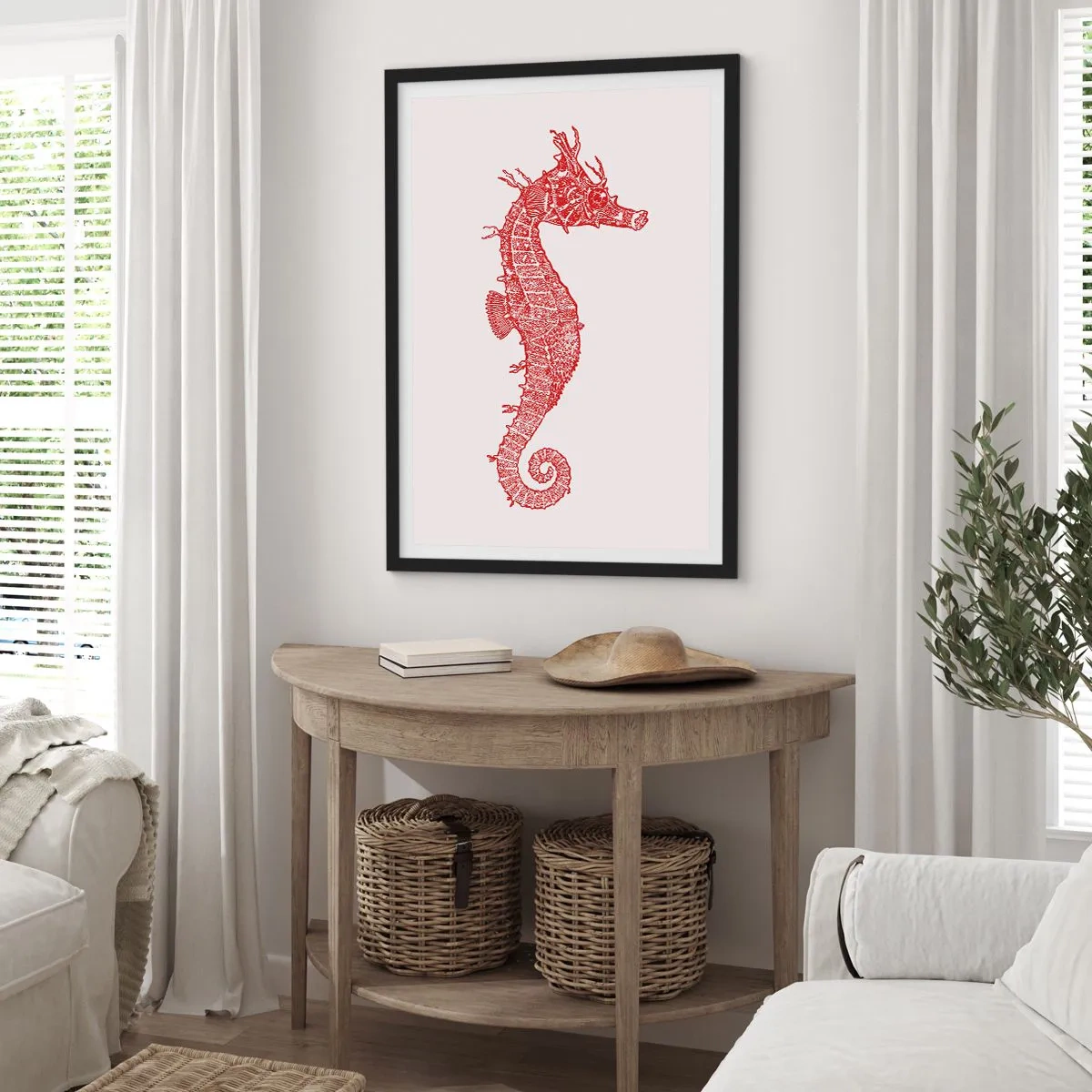 Pôster com moldura preta - Uma criatura complexa - 61x91 cm