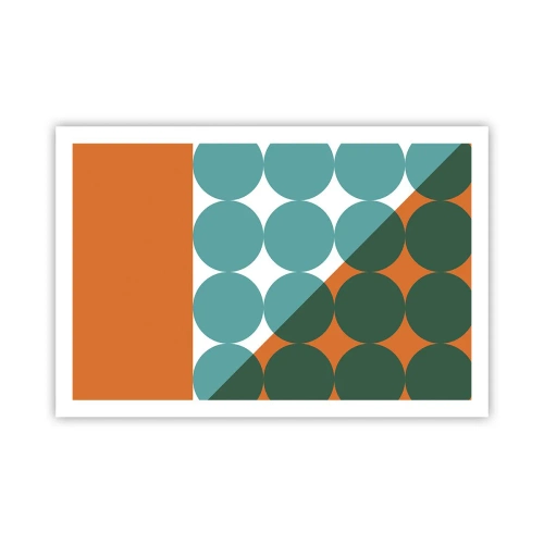 Pôster - Para cima e na diagonal - 91x61 cm