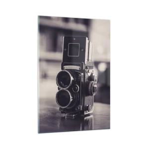 Quadro em vidro - A magia da fotografia antiga - 80x120 cm