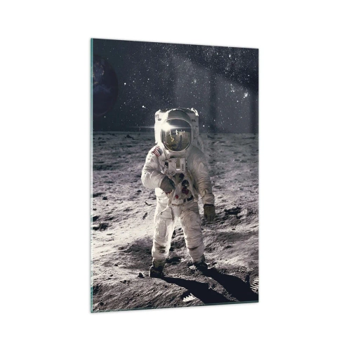 Quadro em vidro - Saudações da Lua - 70x100 cm