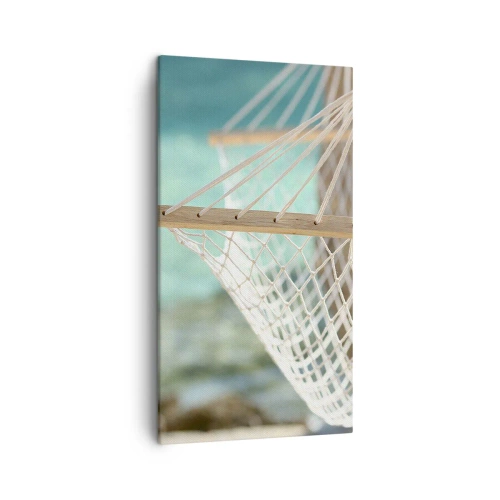 Quadro em tela - Hora de relaxar - 45x80 cm