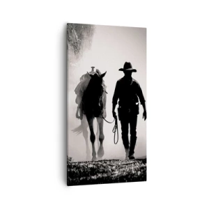 Quadro em tela - Manhã no Texas - 55x100 cm