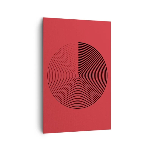 Quadro em tela - Movimento circular - 80x120 cm