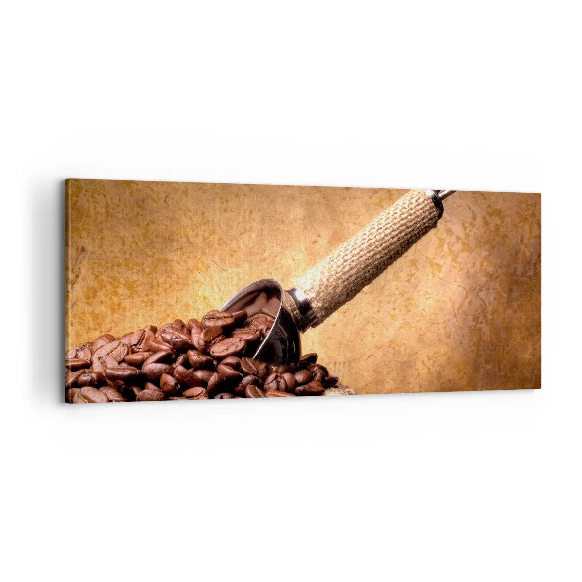 Quadro em tela - Na fonte do sabor - 100x40 cm