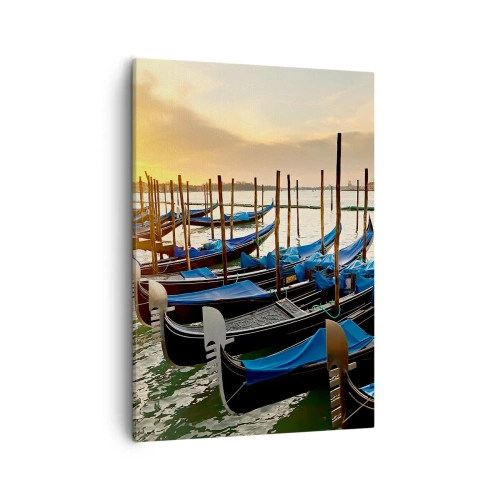 Quadro em tela - Antes que o burburinho chegue - 50x70 cm