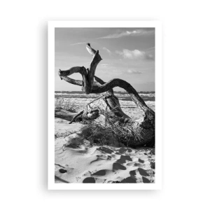 Pôster - Escultura do mar - 61x91 cm