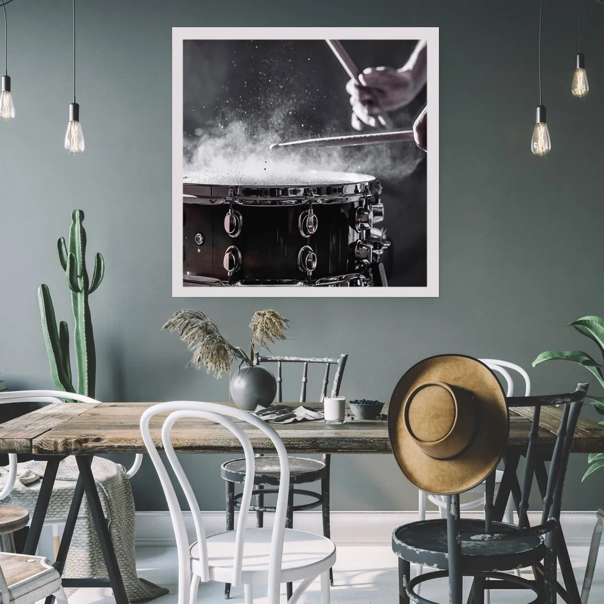 Pôster - Pulso da música - 40x40 cm