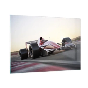 Quadro em vidro - Sempre um vencedor - 100x70 cm