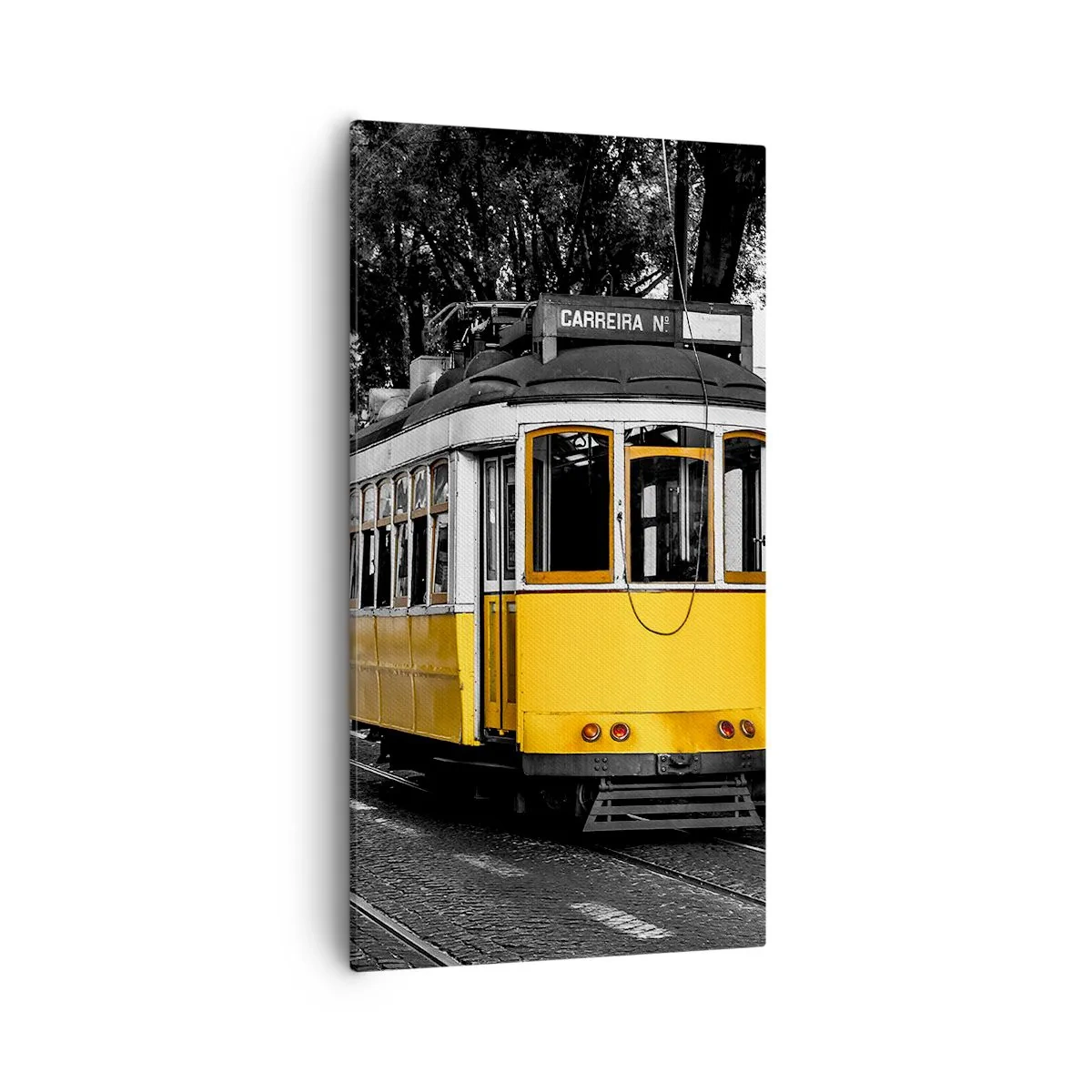 Quadro em tela - E o fado ao fundo - 55x100 cm