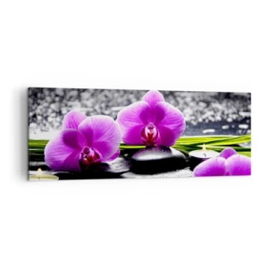 Quadro em tela - Afogar-se na paz e sossego - 140x50 cm