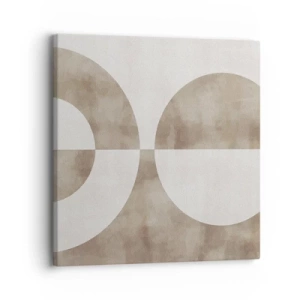 Quadro em tela - Semelhanças e diferenças - 30x30 cm