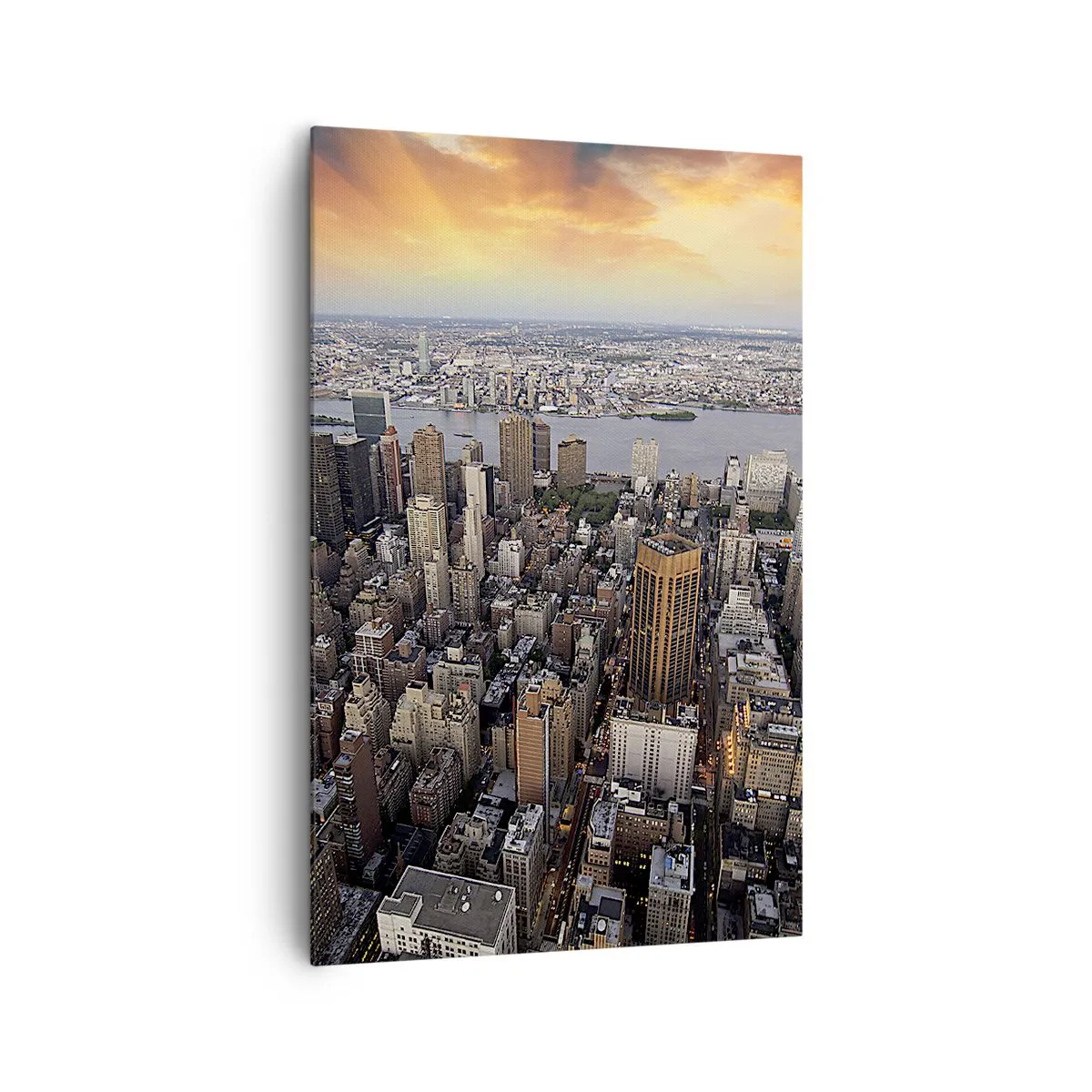 Quadro em tela - O coração pulsante do nosso tempo - 80x120 cm