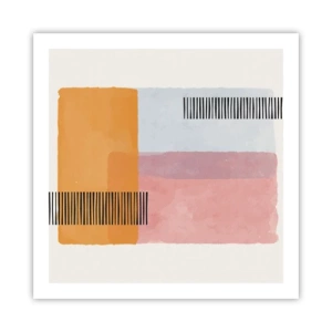 Pôster - De canto a canto - 60x60 cm