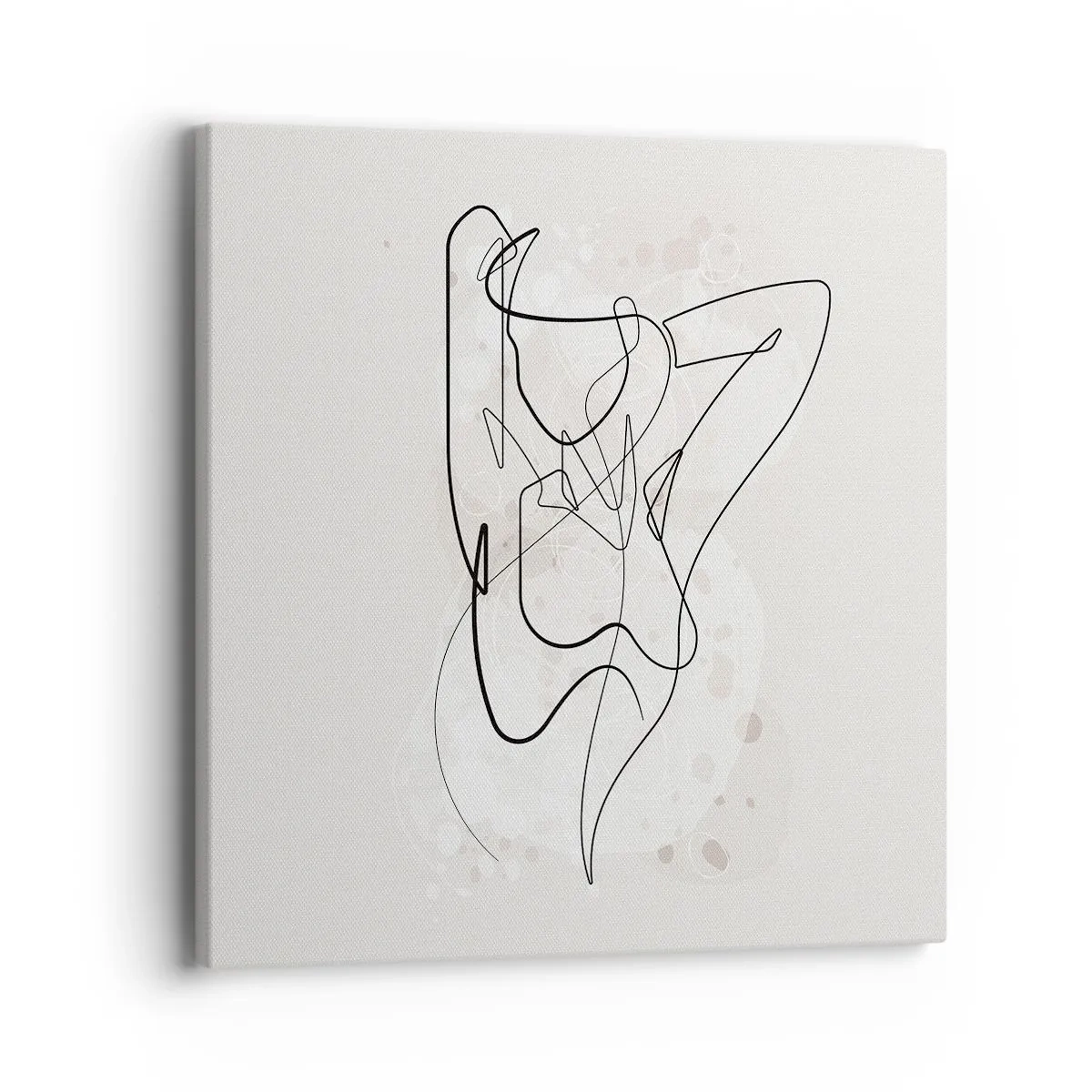 Quadro em tela - A arte da sedução - 40x40 cm