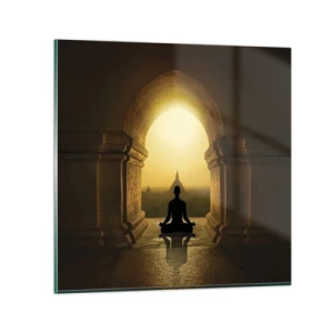 Quadro em vidro - Harmonia completa - 70x70 cm