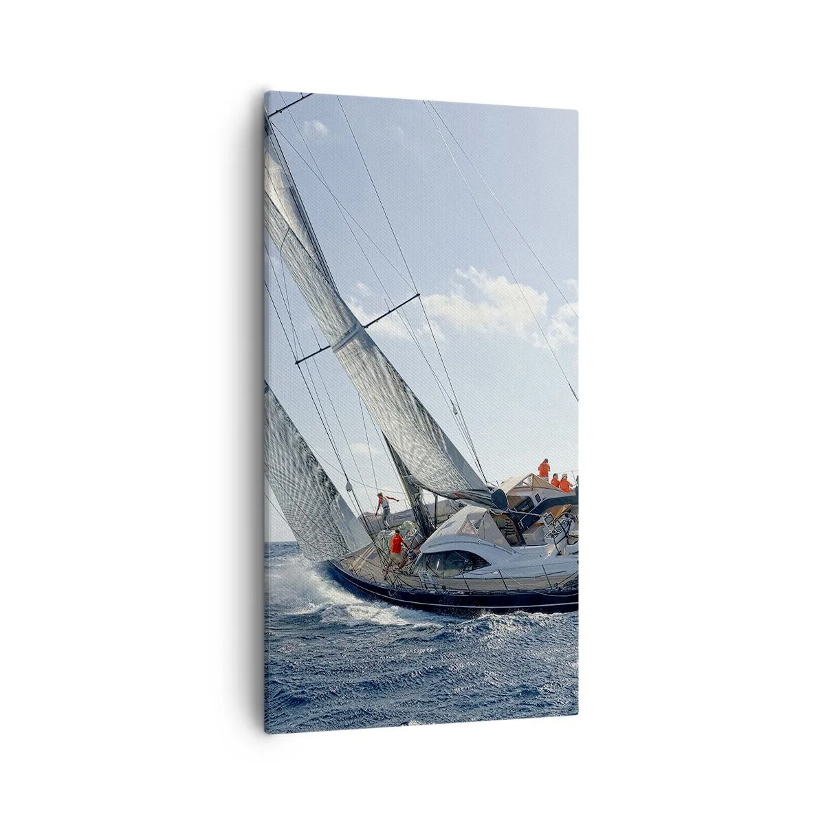Quadro em tela - Que vença o melhor - 55x100 cm