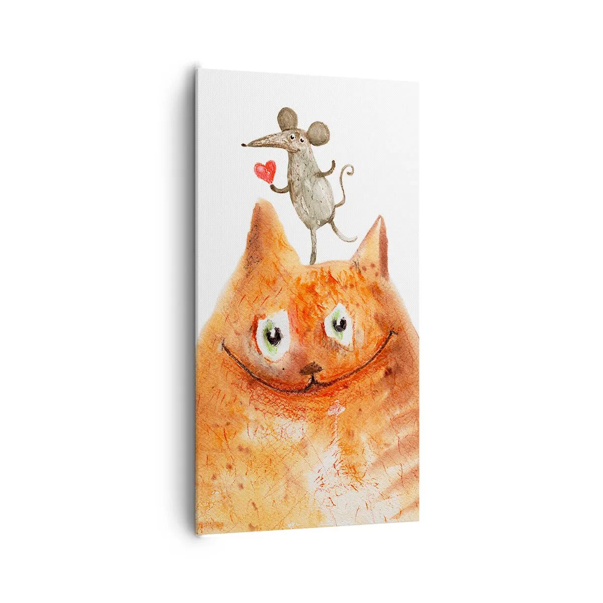 Quadro em tela - Paradoxos do amor - 65x120 cm