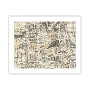 Pôster - À espera de ser decifrado - 50x40 cm