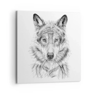 Quadro em tela - Um líder nato - 60x60 cm