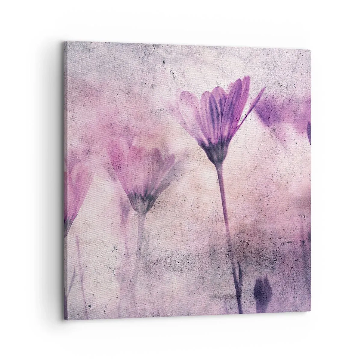Quadro em tela - Sonho de flores - 60x60 cm